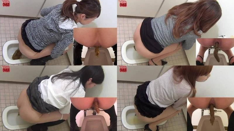 [BFFT-06] points of view toilet spycams. Pooping and pissing close ups and full body views. HD - Actress - Japanese Girls - [2022]