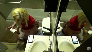 2 women pooping with reflections in a mirror, ScatKings.com Scat Porn 3 ScatKings.com Scat Porn