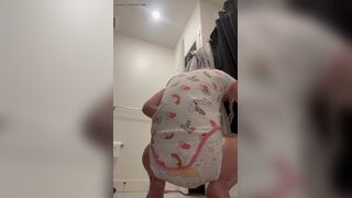 Cute girl pooping pamper, ScatKings.com Scat Porn 14 ScatKings.com Scat Porn