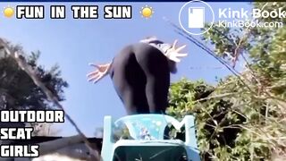 FUN IN THE SUN OUTDOOR SCAT GIRLS compilation, ScatKings.com Scat Porn 16 ScatKings.com Scat Porn