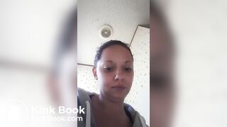 FoxyJ - Selfie pissing and shitting hard turd on the floor, ScatKings.com Scat Porn 15 ScatKings.com Scat Porn