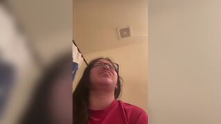 Girl Pushing for Poop and Farting, ScatKings.com Scat Porn 6 ScatKings.com Scat Porn