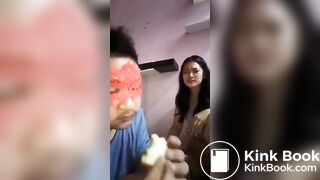 Indonesian hotwife make his cuckold eat shit, ScatKings.com Scat Porn 29 ScatKings.com Scat Porn