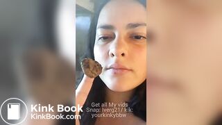 Kinky BBW eating her own waste, ScatKings.com Scat Porn 11 ScatKings.com Scat Porn