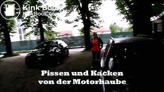 Pissing and shitting on car hood, ScatKings.com Scat Porn 6 ScatKings.com Scat Porn