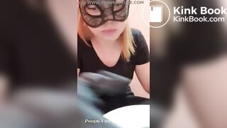 Pooping in public toilet and eating, ScatKings.com Scat Porn 18 ScatKings.com Scat Porn
