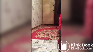 Russian girl poops two enormous rocks, ScatKings.com Scat Porn 12 ScatKings.com Scat Porn