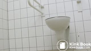 Sexy Teen Girl Sprays Diarrhea Mess On Public Bathroom Floor, ScatKings.com Scat Porn 18 ScatKings.com Scat Porn