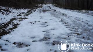 Skinny girl poops in the road, ScatKings.com Scat Porn 28 ScatKings.com Scat Porn