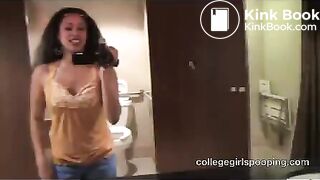Pretty ebony college girl Denver shits in toilet - Scat Video Collection, ScatKings.com Scat Porn 8 ScatKings.com Scat Porn
